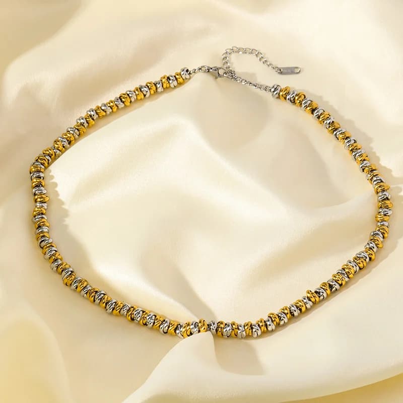 Debeli kubanski lanac choker ogrlica