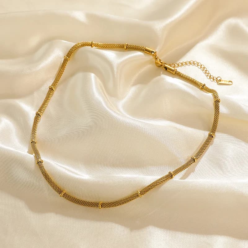 Nehrdajuća link lanac ogrlica (choker)